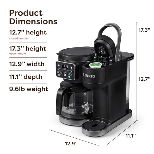 Keurig K-Duo Gen 2 Hot & Iced Coffee Maker with Carafe