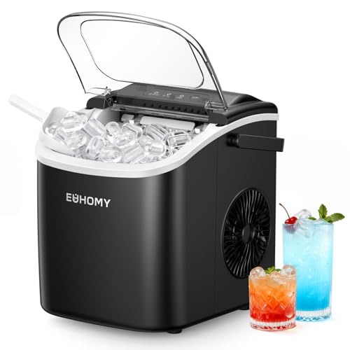 EUHOMY BBS186 Portable Countertop Ice Maker Machine