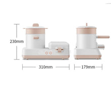 XJPWZER 220V Multifunction Breakfast Toaster & Soup Cooker