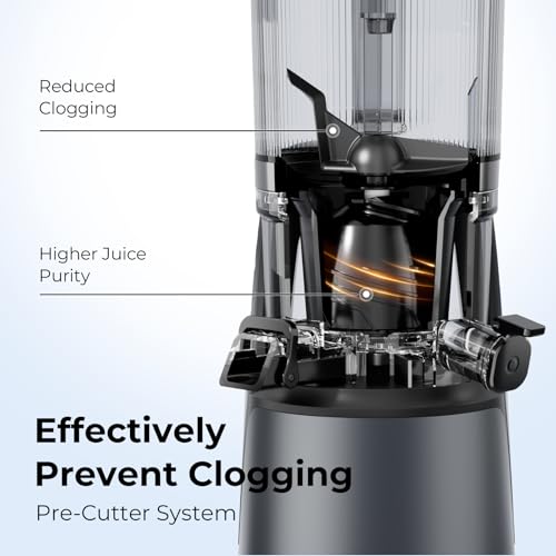 EanOruus 3-in-1 Cold Press Juicer Machine