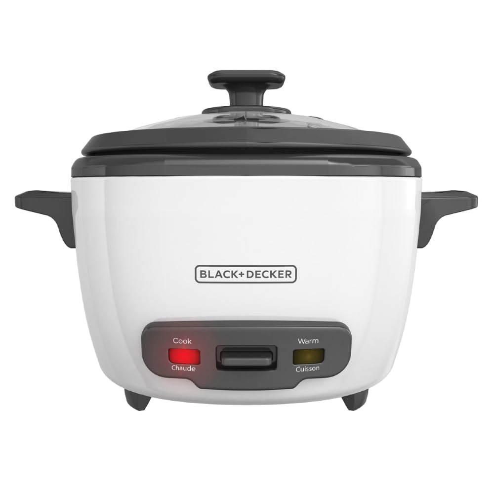 BLACK+DECKER RC503 3-Cup Compact Rice Cooker
