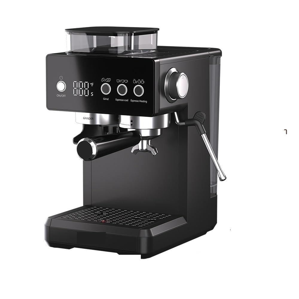 KZOFGUHCM Semi-Automatic Coffee Machine with Grinder