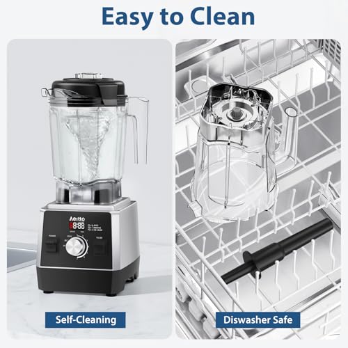Aeitto Professional Countertop Blender with 7 Speeds