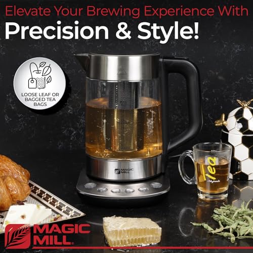 Magic Mill Pro 1.7L Electric Kettle with Tea Infuser