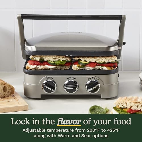 Cuisinart Griddler Indoor Grill, Panini & Sandwich Press