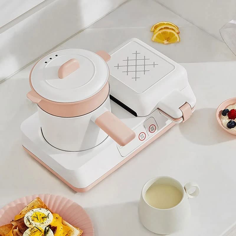 XJPWZER 220V Multifunction Breakfast Toaster & Soup Cooker