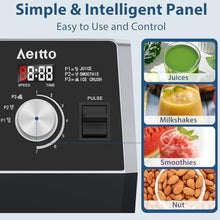 Aeitto Professional Countertop Blender with 7 Speeds