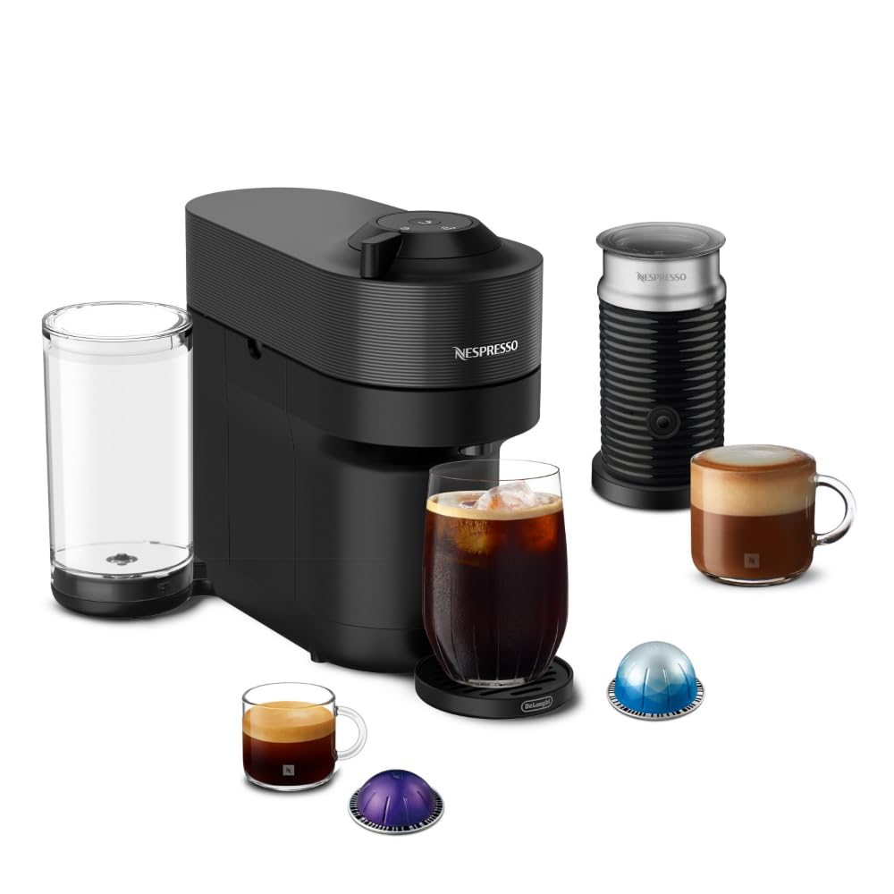 Nespresso Vertuo Pop+ Coffee & Espresso Machine by De'Longhi
