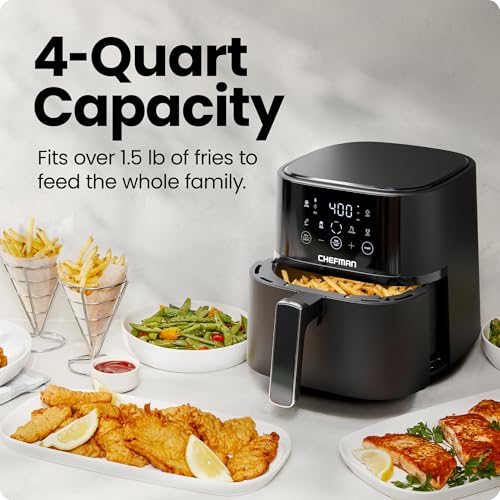 Chefman Compact Air Fryer for Quick & Easy Everyday Meals