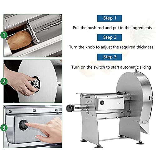 Commercial Electric Fruit & Vegetable Slicer and Shredder