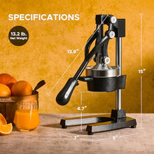 CO-Z Commercial Manual Citrus Juicer & Fruit Press