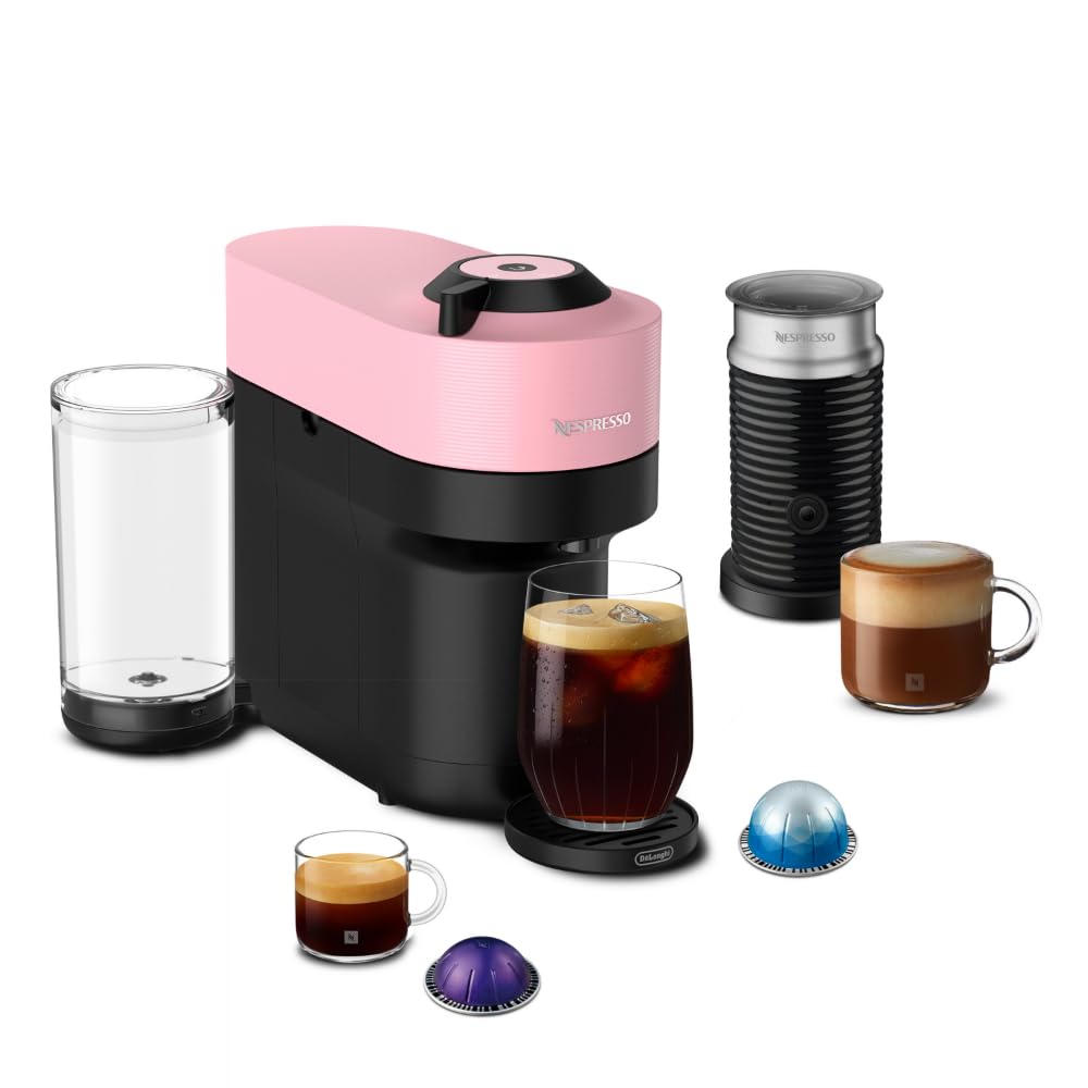 Nespresso Vertuo Pop+ Coffee & Espresso Machine by De'Longhi