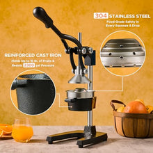 CO-Z Commercial Manual Citrus Juicer & Fruit Press
