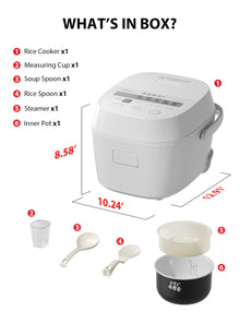 TOSHIBA Induction Heating Rice Cooker with Smart Controls