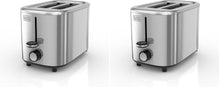 BLACK+DECKER 2-Slice Compact Toaster for Everyday Use