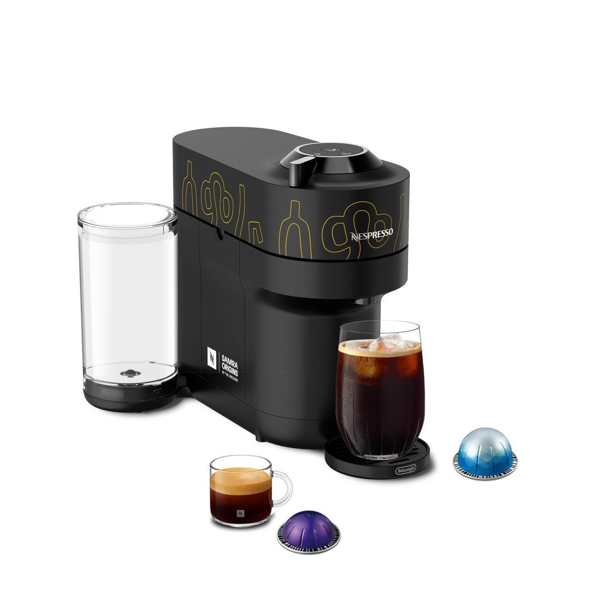 Nespresso Vertuo Pop+ Coffee & Espresso Machine by De'Longhi