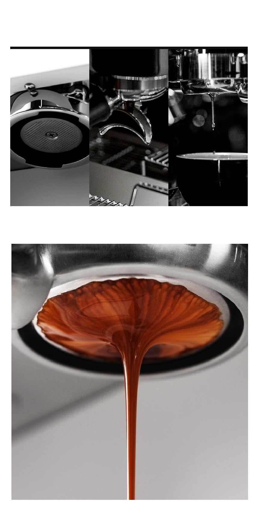 MIANZHI Semi-Automatic Espresso Machine with Grinder