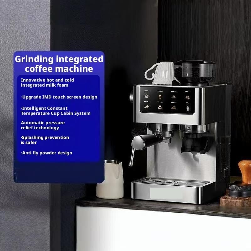 KZOFGUHCM Fully Automatic Coffee Machine with Milk Frother