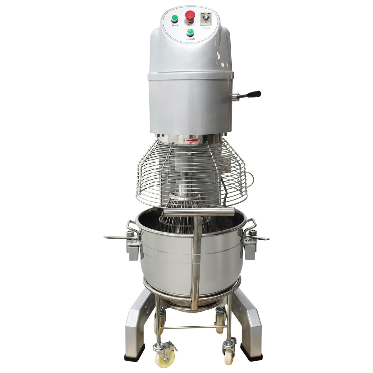 DINENOVATE 60L Commercial Stand Dough Mixer with Trolley
