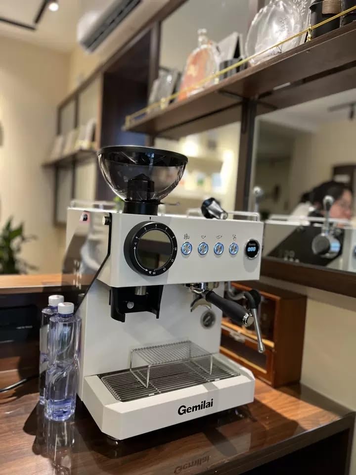 MIANZHI Semi-Automatic Espresso Machine with Grinder