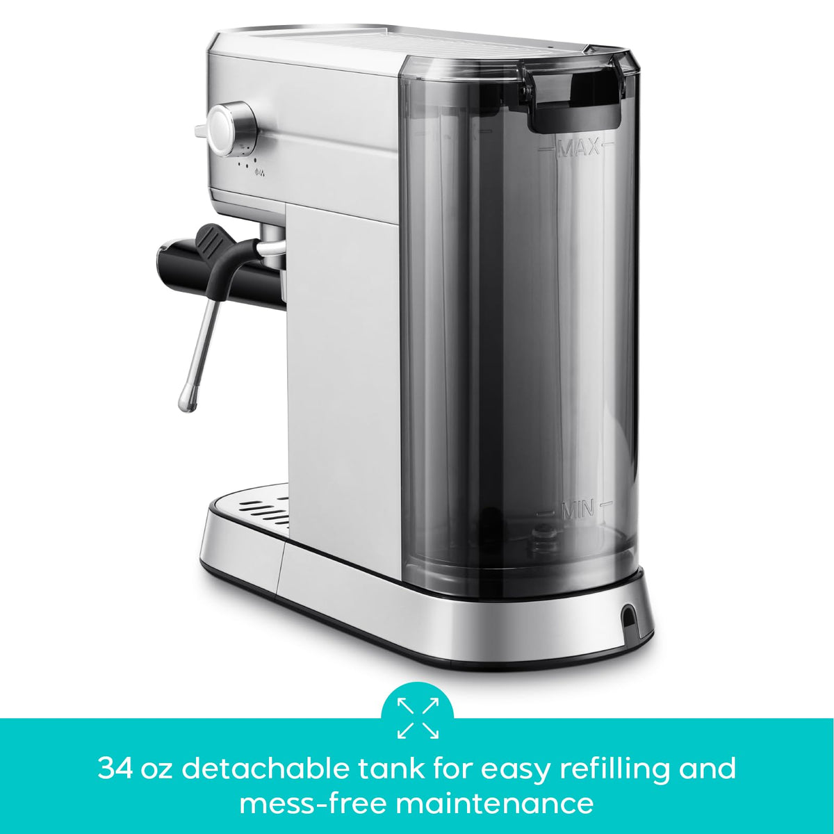 CASABREWS 20-Bar Espresso Machine with Milk Frother