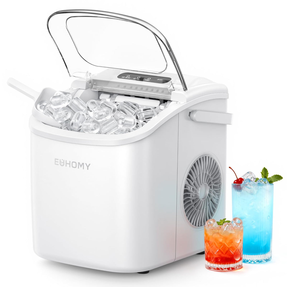 EUHOMY BBS186 Portable Countertop Ice Maker Machine
