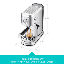 CASABREWS 20-Bar Espresso Machine with Milk Frother