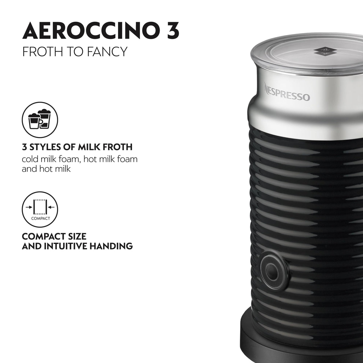 Nespresso Vertuo Pop+ Coffee & Espresso Machine by De'Longhi