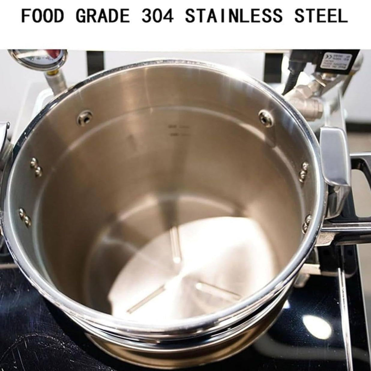 HYUIO 16L Commercial Electric Pressure Fryer