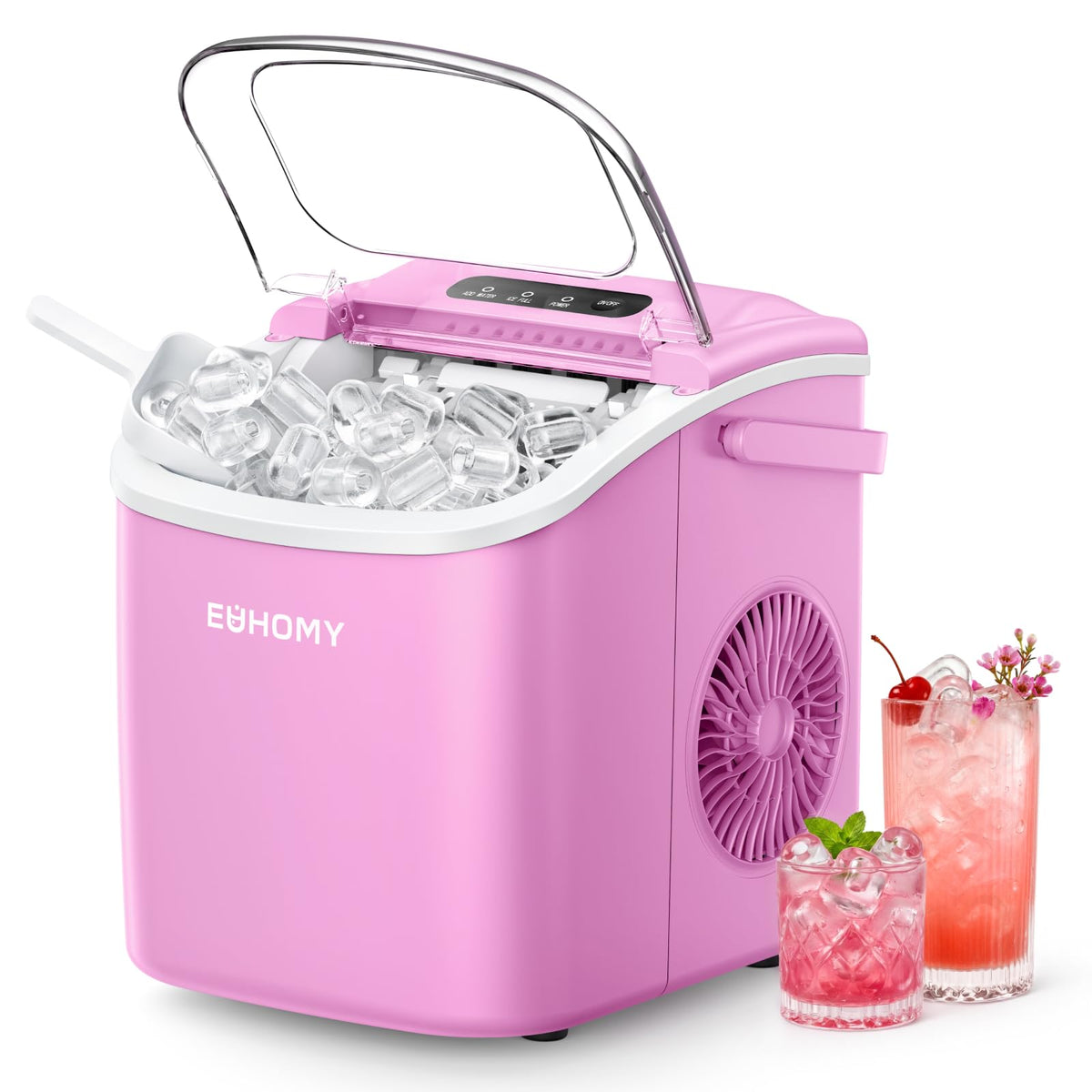 EUHOMY BBS186 Portable Countertop Ice Maker Machine