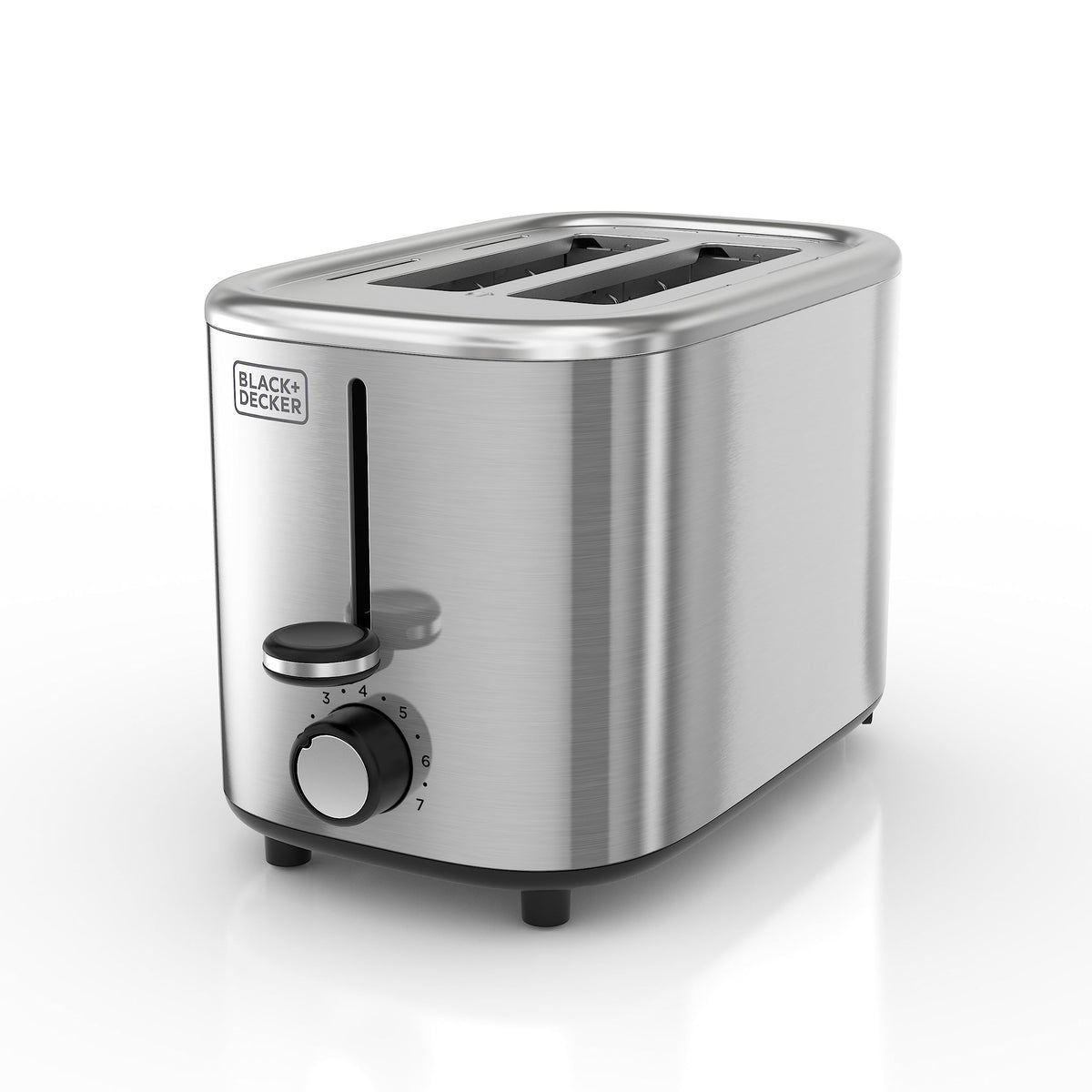 BLACK+DECKER 2-Slice Compact Toaster for Everyday Use