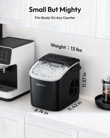 EUHOMY BBS186 Portable Countertop Ice Maker Machine