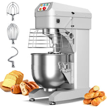 Ekway 60Qt 3500W Commercial Stand Mixer with 3 Speeds