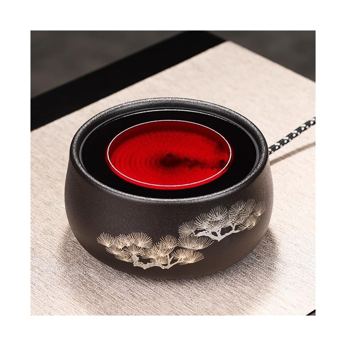 Mini Electric Ceramic Tea Kettle & Boiling Water Cooker