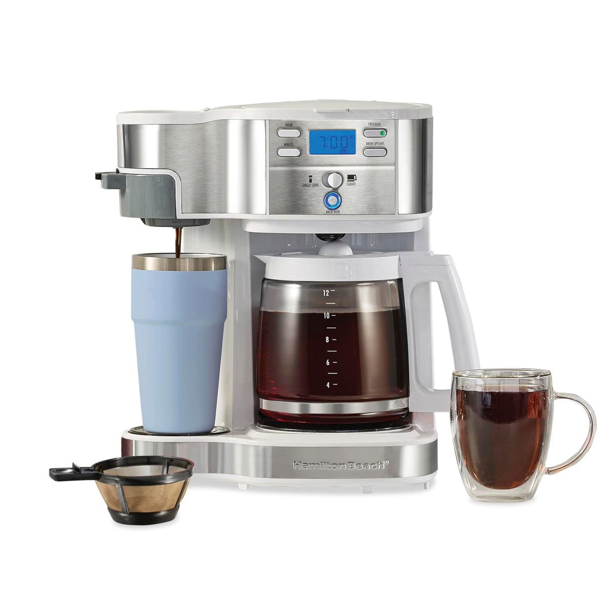 Hamilton Beach Coffee Maker & Single-Serve Brewer