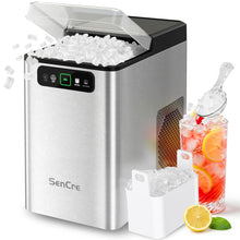 Countertop Nugget Ice Maker with Self-Cleaning & Scoop