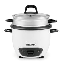Aroma ARC-743-1NGR 6-Cup Rice Cooker & Food Steamer