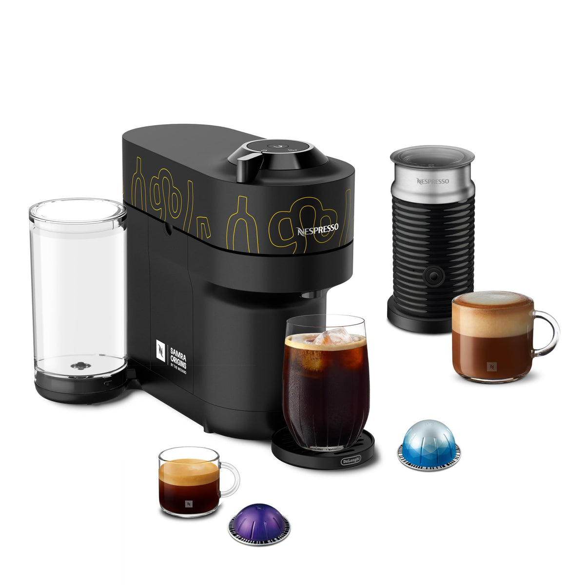 Nespresso Vertuo Pop+ Coffee & Espresso Machine by De'Longhi
