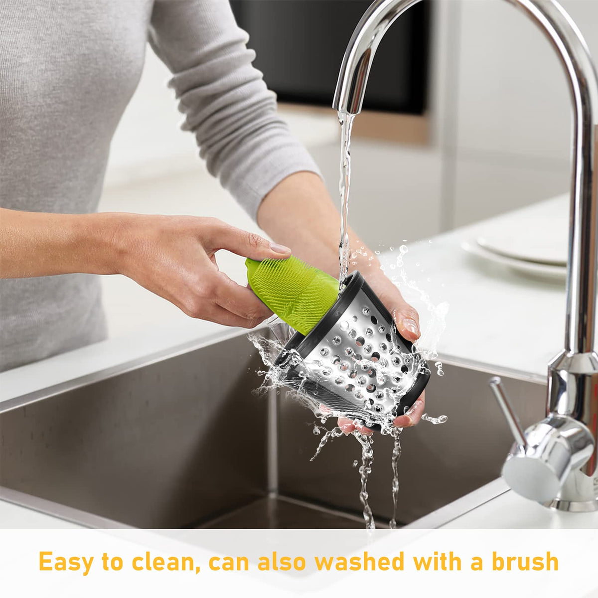 5-in-1 Electric Cheese Grater, Slicer & Shredder