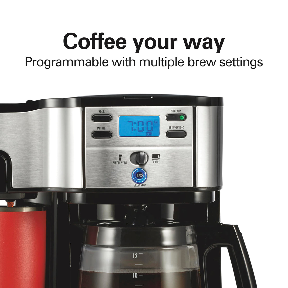 Hamilton Beach Coffee Maker & Single-Serve Brewer