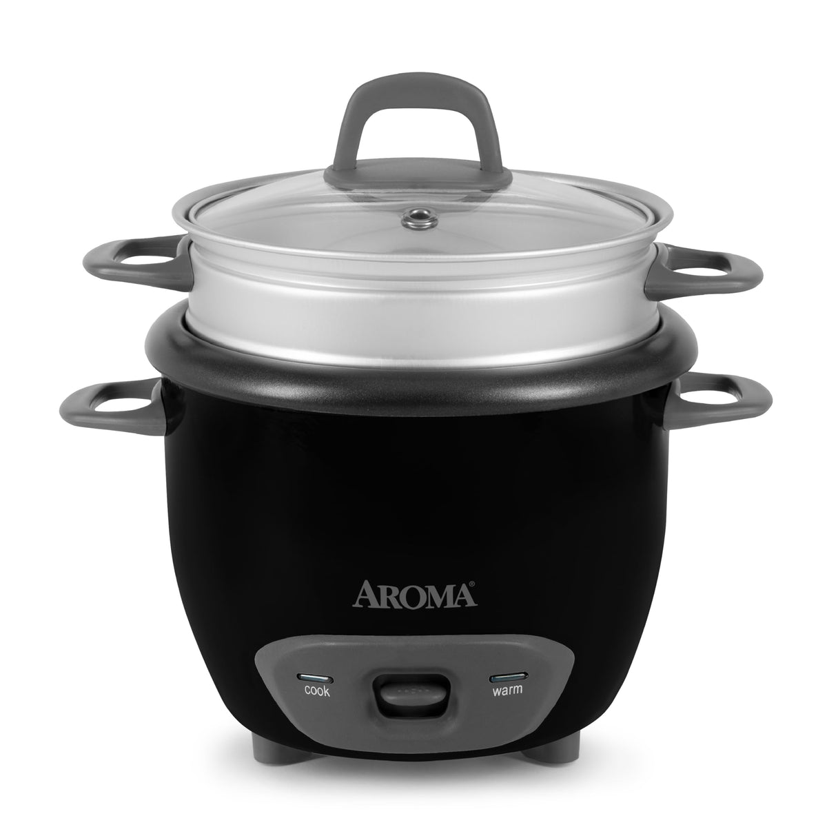 Aroma ARC-743-1NGR 6-Cup Rice Cooker & Food Steamer