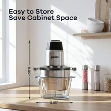 Ganiza 450W Food Processor & Vegetable Chopper with 2 Bowls
