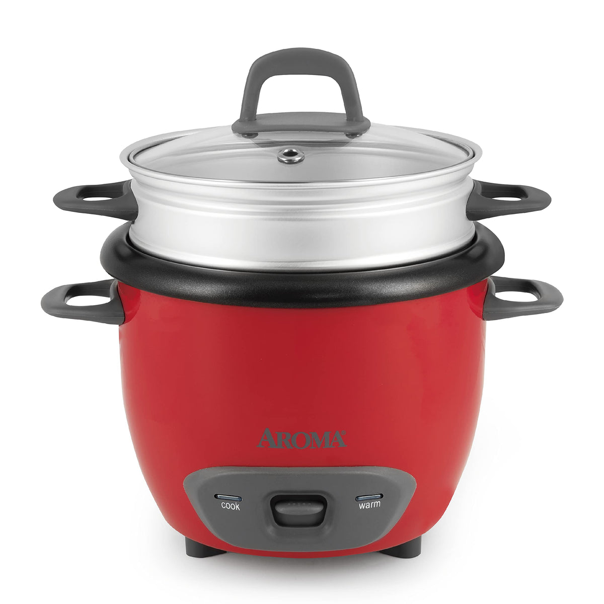 Aroma ARC-743-1NGR 6-Cup Rice Cooker & Food Steamer