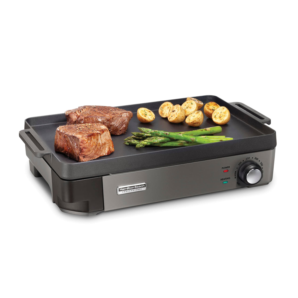Hamilton Beach Professional Cast Iron Electric Griddle & Grill