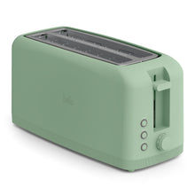 BELLA 2-Slice Slim Toaster for Compact Kitchen Spaces