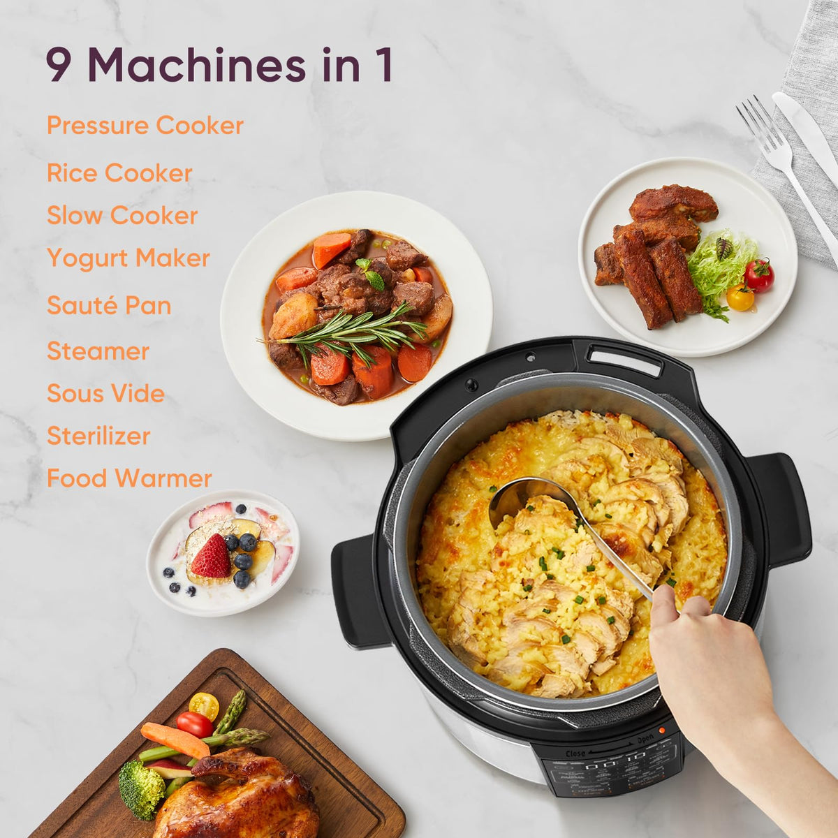 COSORI Electric Pressure Cooker & Multi-Cooker