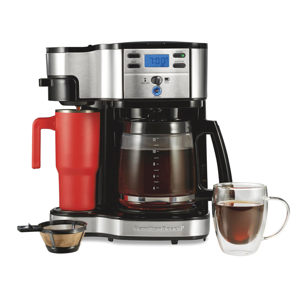 Hamilton Beach Coffee Maker & Single-Serve Brewer