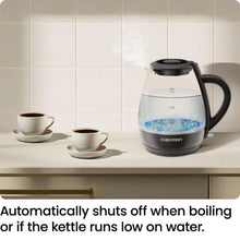 Chefman Electric Tea Kettle with Built-In Infuser