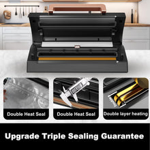 Commercial Automatic Vacuum Sealer with Double Heat Seal