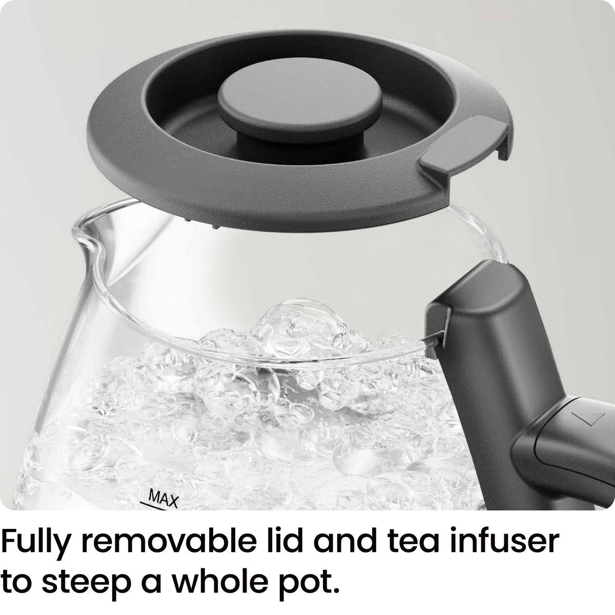 Chefman Electric Tea Kettle with Built-In Infuser